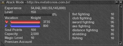 Signature for player Atack Mode