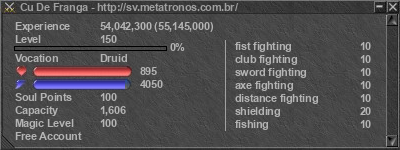 Signature for player Cu De Franga