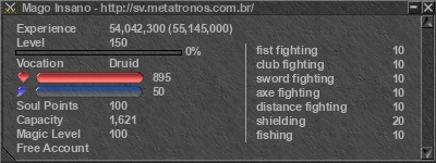 Signature for player Mago Insano