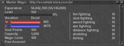 Signature for player Master Magic