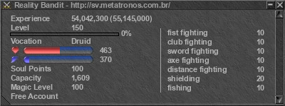 Signature for player Reality Bandit