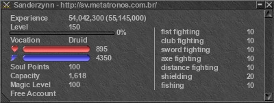 Signature for player Sanderzynn