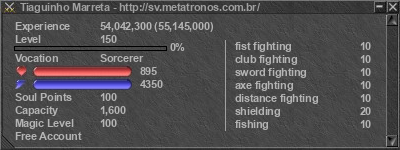 Signature for player Tiaguinho Marreta